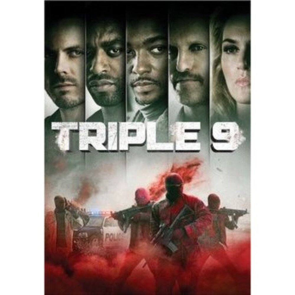 Triple 9 DVD Movie Action Thriller Crime Drama With Star-Studded Cast Casey Affl